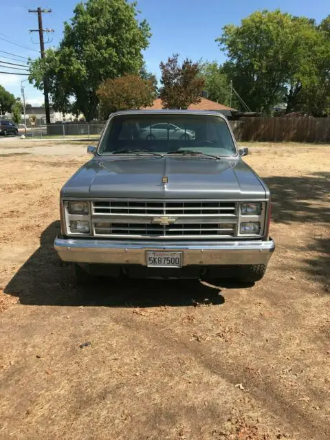 1986 chevrolet silverado k-10 shorbed 4x4