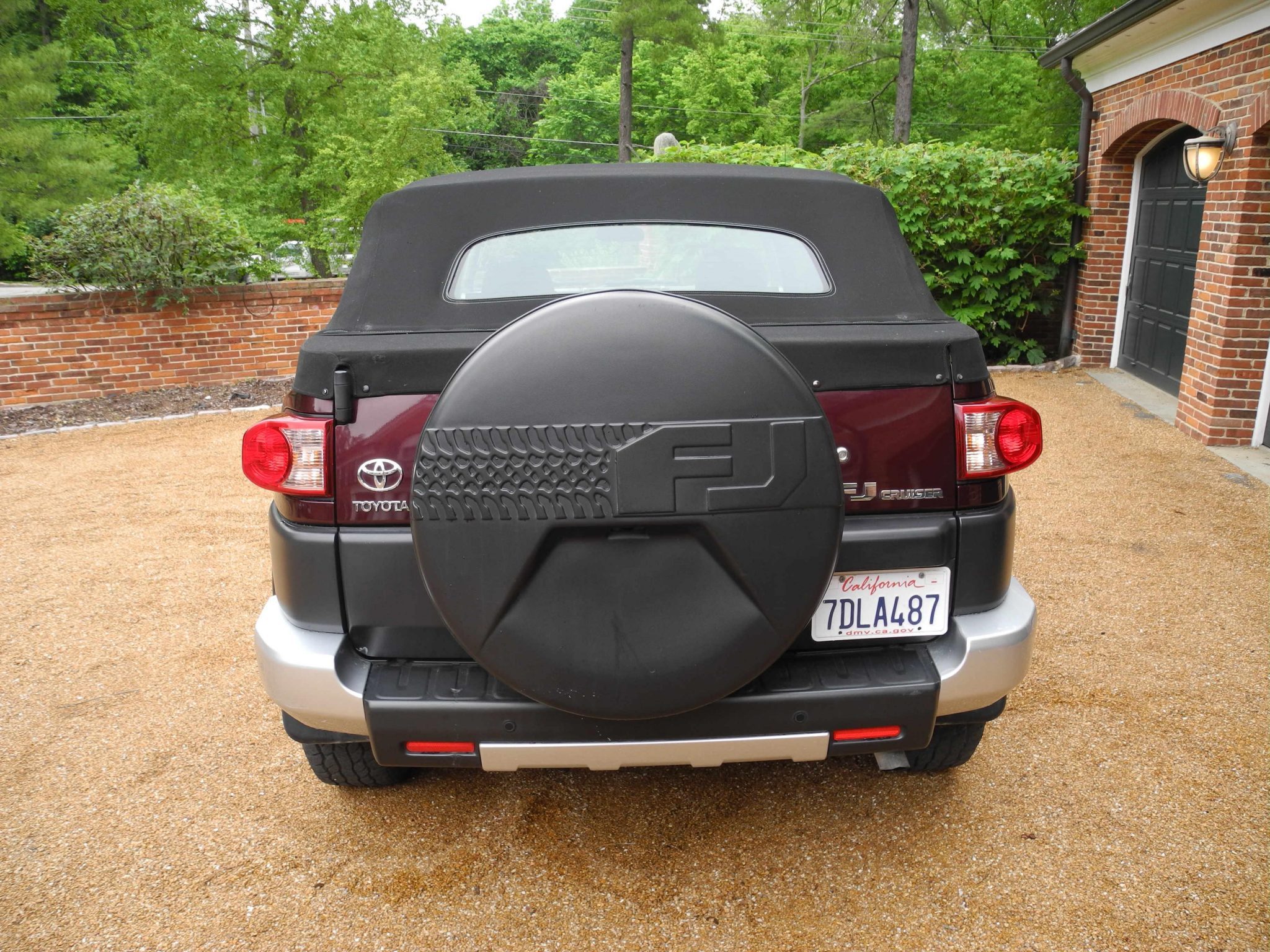 2007 toyota fj cruiser convertible