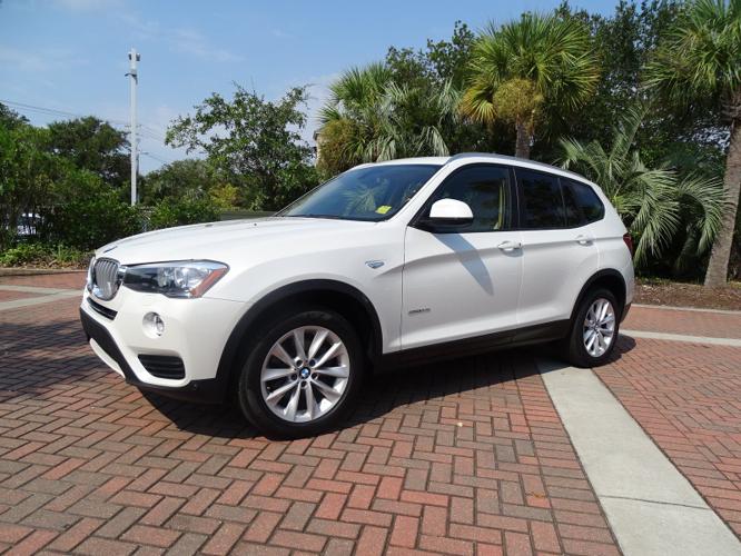 used 2017 bmw x3 sdrive28i charleston, sc 29407 for sale in charleston, south carolina