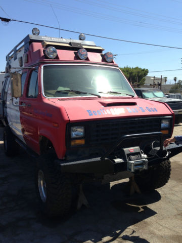 awesome ford e450 4x4 van conversion custom 1980
