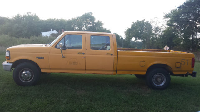 1994 ford f-350 xlt crew cab pickup 4-door 5.8l