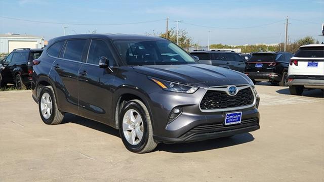2023 toyota highlander hybrid le