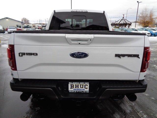 used 2017 ford f150 4x4 crew cab raptor selah, wa 98942 for sale in selah, washington