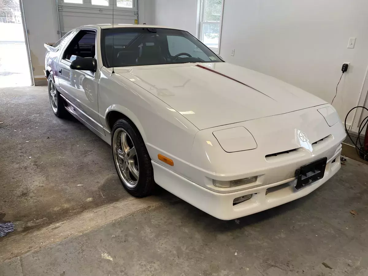 1991 dodge daytona white shelby