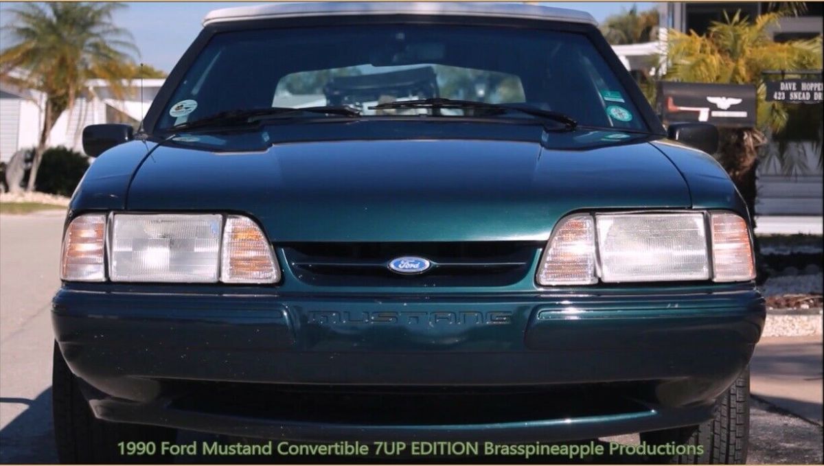 1990 ford mustang lx 5.0 convertible ( 3-speed automatic / 7up edition )