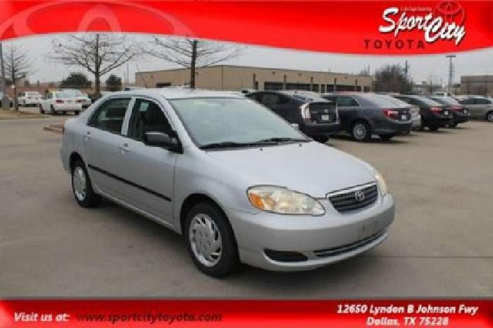 2006 toyota corolla ce in dallas, tx