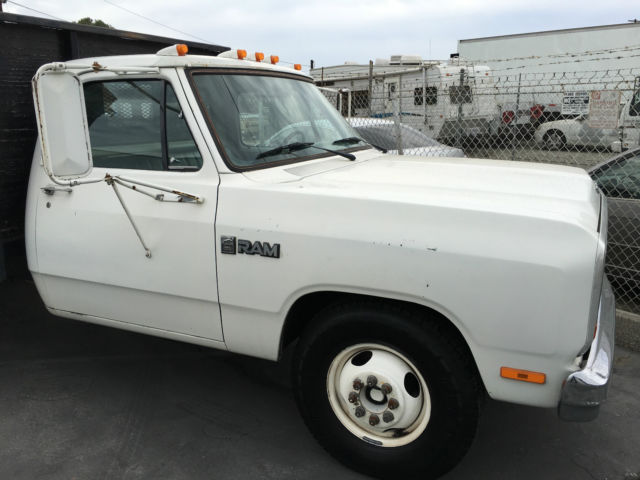 1985 dodge ram stake bed truck d-350