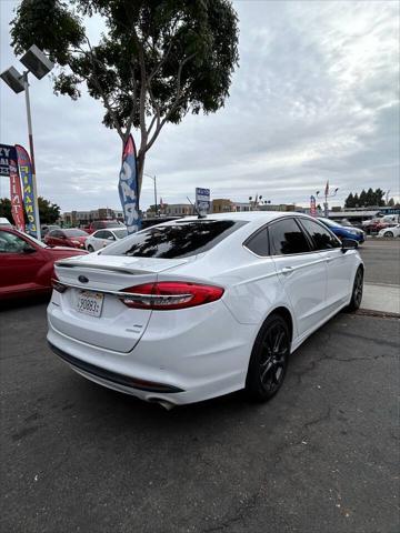 2018 ford fusion se