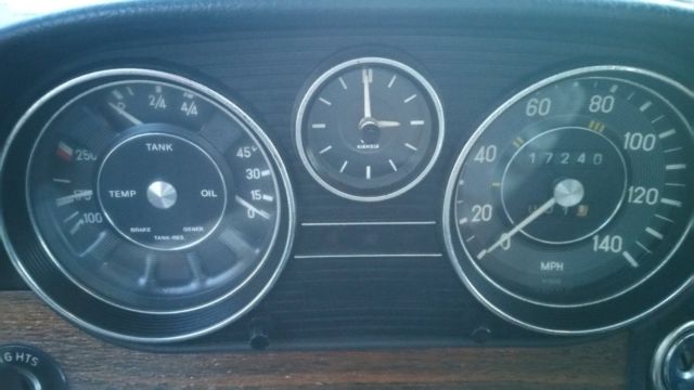 1972 mercedes benz 250c classic can export no reserve