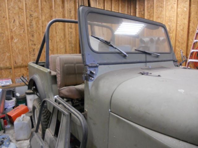 1976 jeep cj7 v8 automatic w/ fiberglass body kit not cj5 no reserve!!!!!!!!!!!