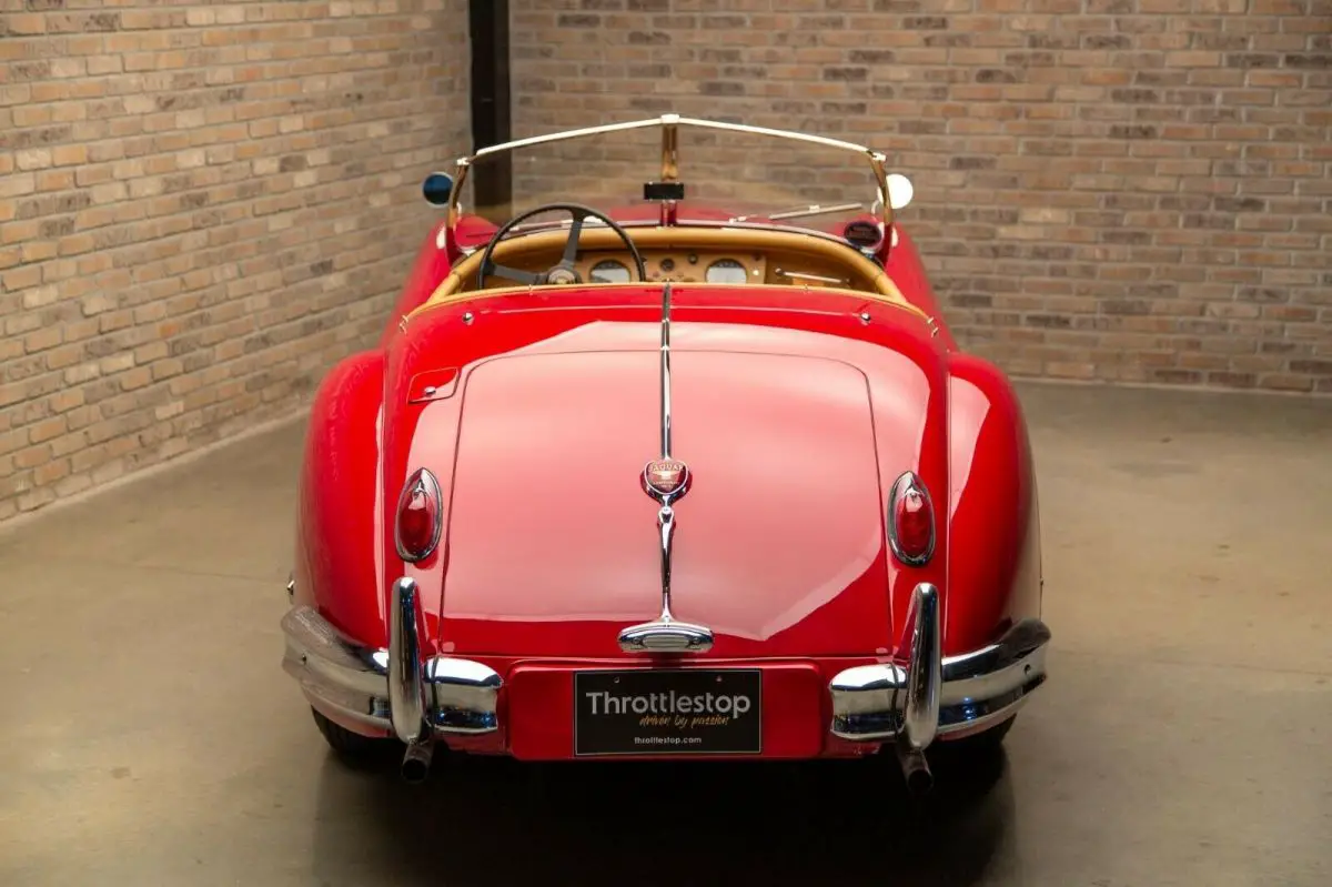 timeless 1957 jaguar xk140 roadster