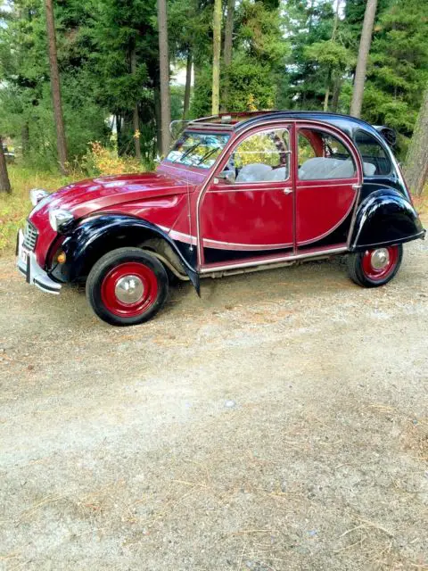 1982 citroen 2cv charleston low miles galvanised chassis. 1 owner 2cv6 rhd