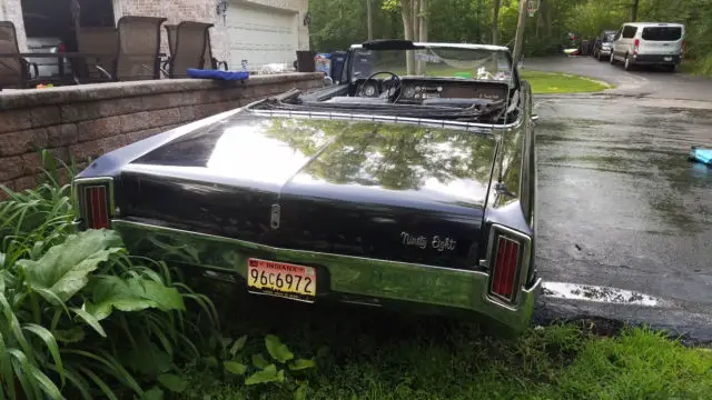 1965 oldsmobile 98 convertible. triple black project car