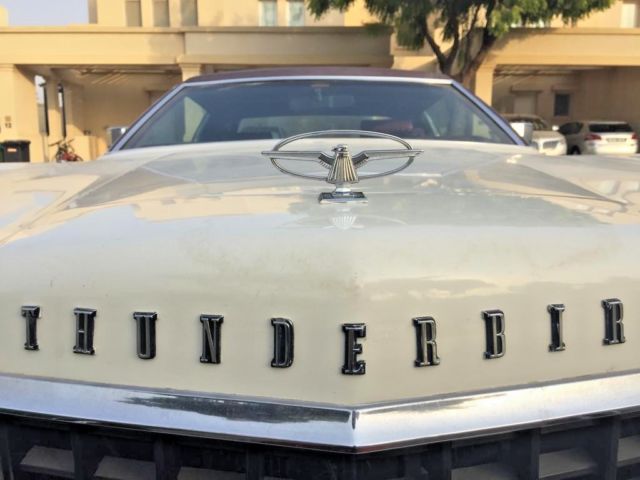 ford thunderbird 1976 - white