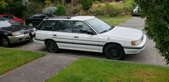 subaru legacy wagon 1990 all wheel drive 5spd 2.2l 4 cylinder