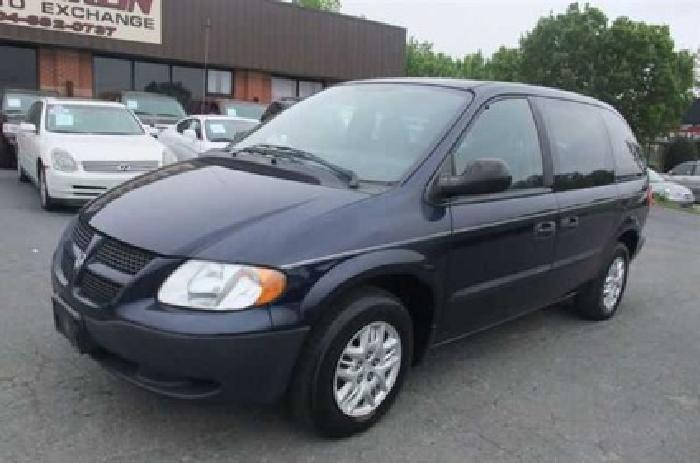used 2004 dodge caravan se van, 83,975 miles in indian trail, nc