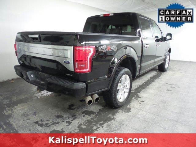 2016 ford f-150 platinum 4x4 platinum 4dr supercrew 5.5 ft. sb for sale in evergreen, montana