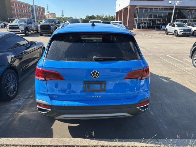2022 volkswagen taos 1.5t se
