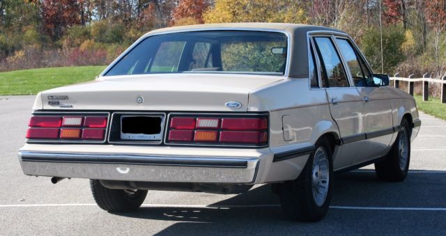 1985 fox body ford ltd brougham v-6 survivor low miles very clean
