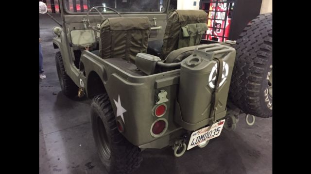 1952 jeep cj5 military issued willys m38