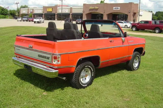 1974 chevrolet blazer - fully restored