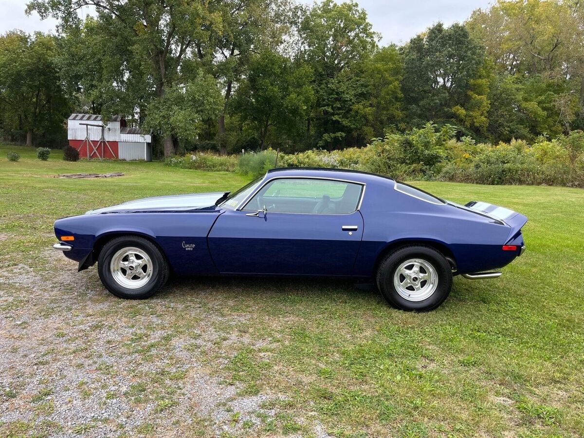 1970 chevrolet camaro ss coupe blue