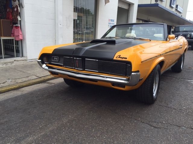 1969 mercury cougar xr7 convertible original numbers restoration! she is a beaut