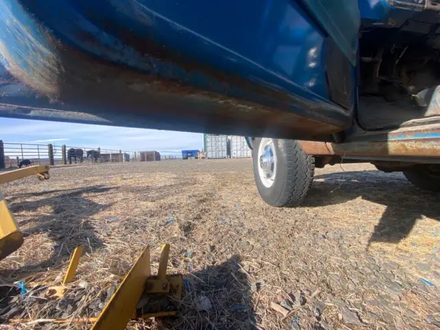 1972 chevrolet k-20 pickup blue 4wd manual custom