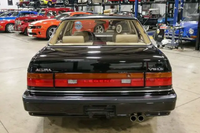1990 acura legend ls 89006 miles black sedan 2.7l v6 automatic