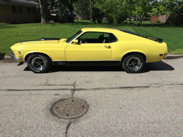 1970 mustang fastback mach 1 clone