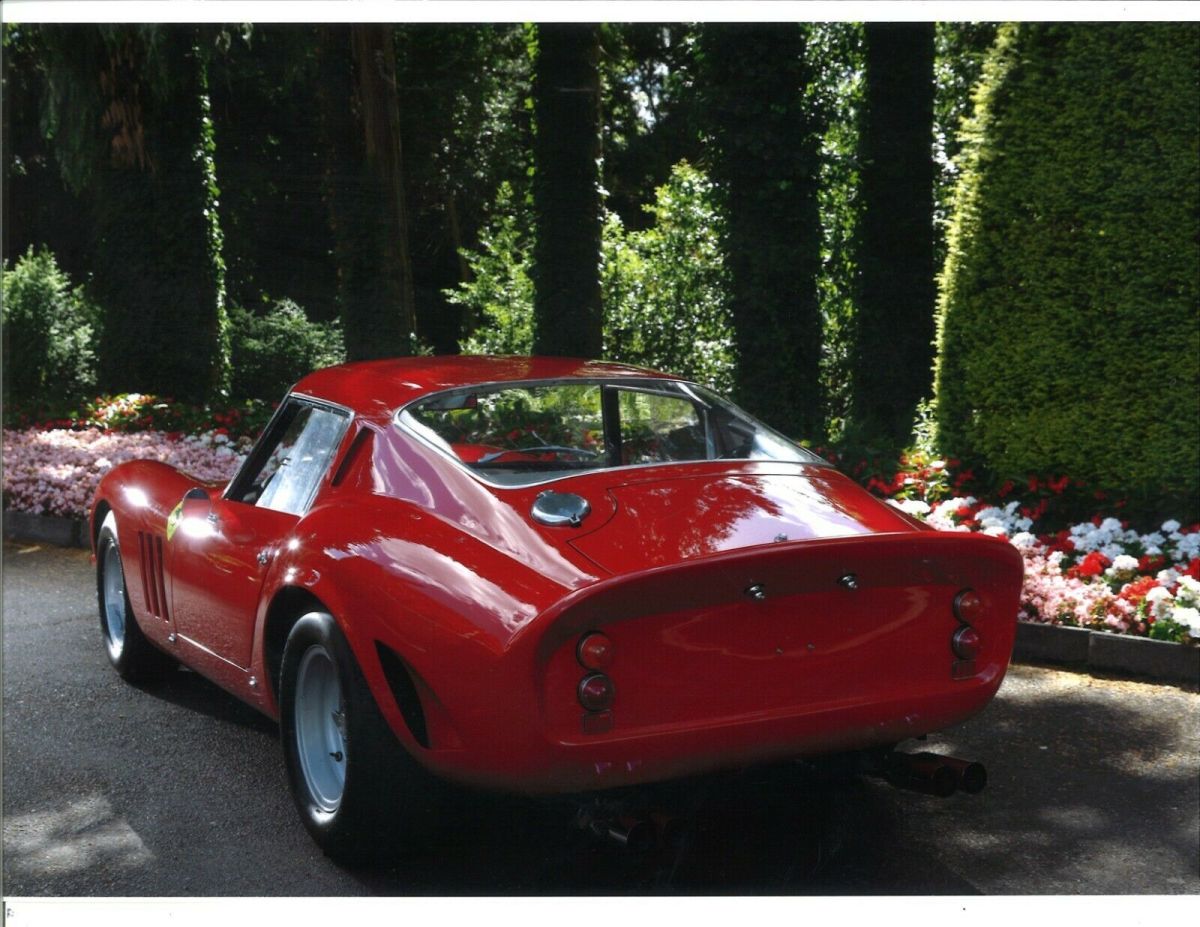 1964 ferrari 250 gt red classic recreation 250 gto aluminum body made in italy