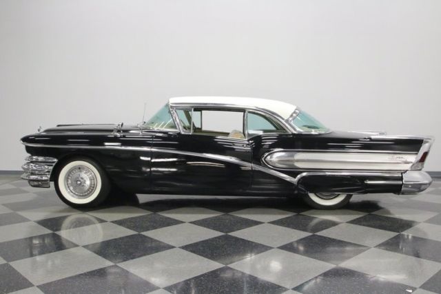 1958 buick century 54083 miles black coupe 364 ci v8 2 speed automatic