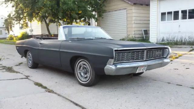 1968 ford galaxie 500 xl 6.4l convertible no reserve!