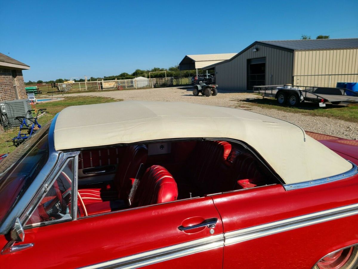 1962 ford galaxie 500xl convertible - power top - 390 high performance engine