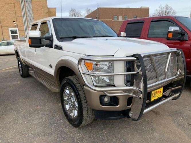 2013 ford f-350 super duty king ranch 4x4 king ranch 4dr crew cab 6.8 ft. sb srw pickup for sale in bonetraill, north dakota