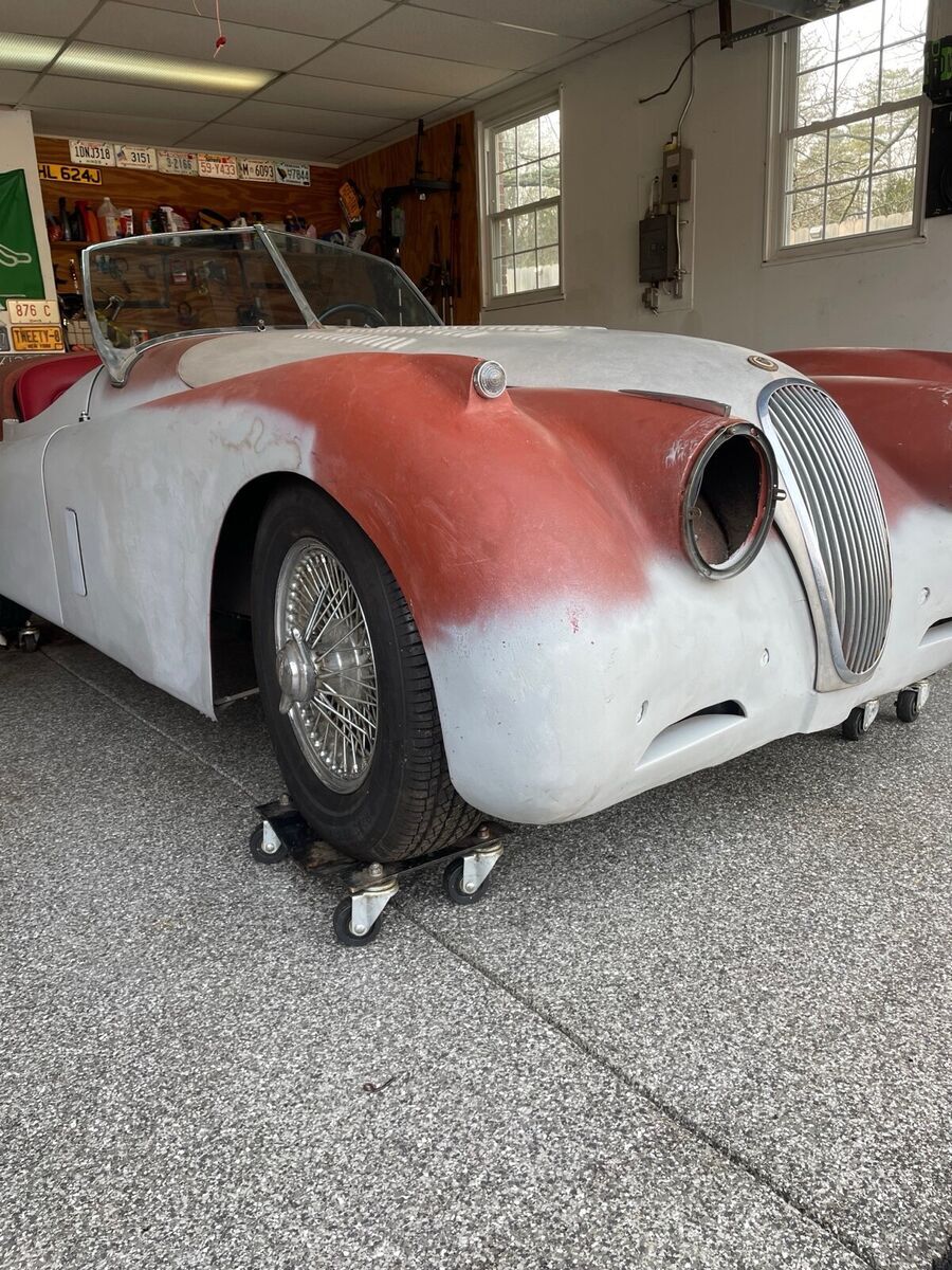 1954 jaguar xk 120 xk120 convertible restomod hot rod