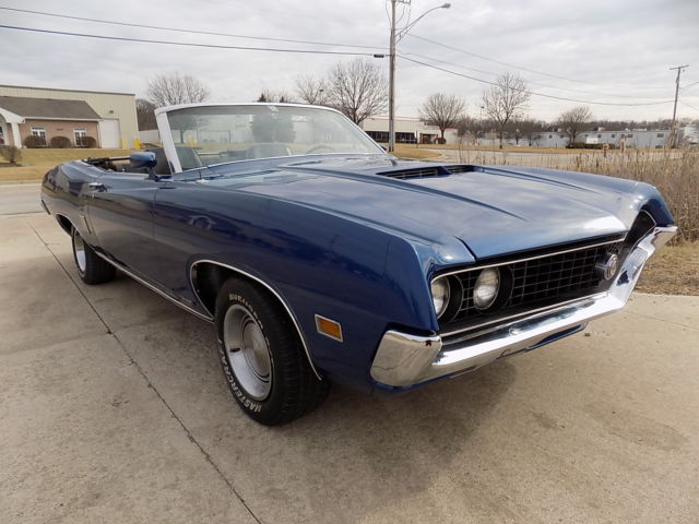 1970 ford torino gt convertible-----rare only 3939 produced---matching 351 eng
