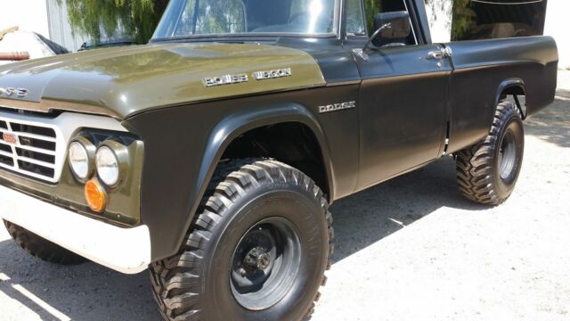 1964 dodge power wagon w200 83000 miles epxoy primer 4 wheel drive- ex-military