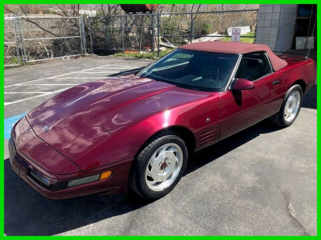 1993 chevrolet corvette 40th anniversary lt limited edition, low miles -37,000