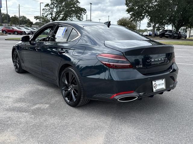 2022 genesis g70 3.3t rwd