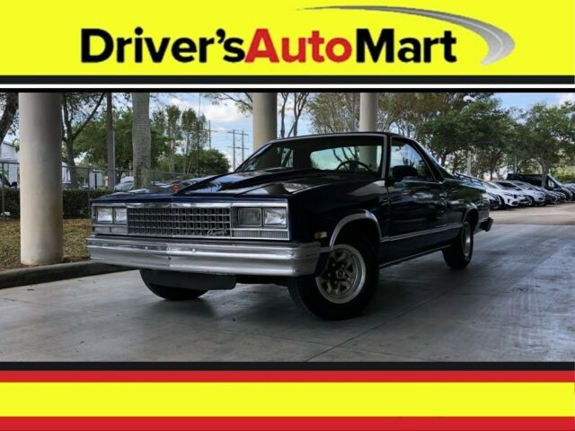 1987 chevrolet el camino el camino 94495 miles blue 2d standard cab 4.3l v6 fi a
