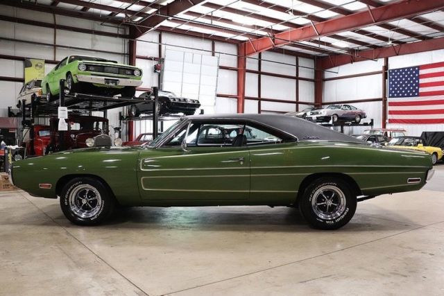 1970 dodge charger 26943 miles green coupe 383 v8 automatic