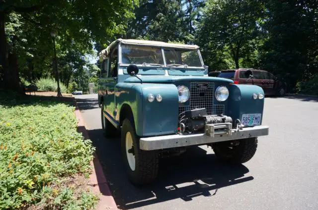 1960 land rover series ii 88" 200-tdi full restoration