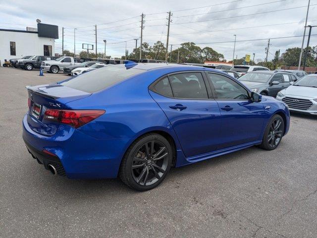 2020 acura tlx w/a-spec pkg red leather
