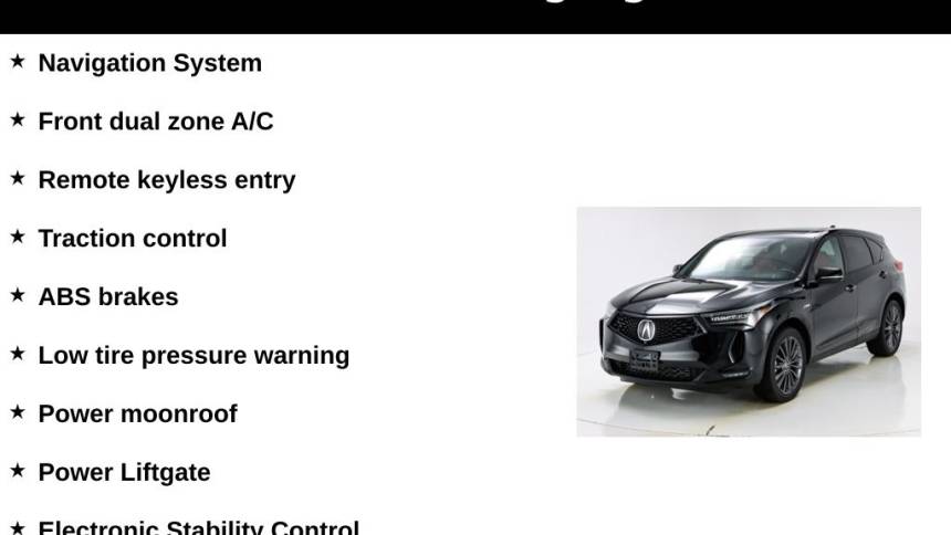 2022 acura rdx sh-awd w/advance w/a-spec