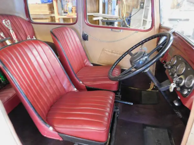 1937 english austin seven ruby saloon