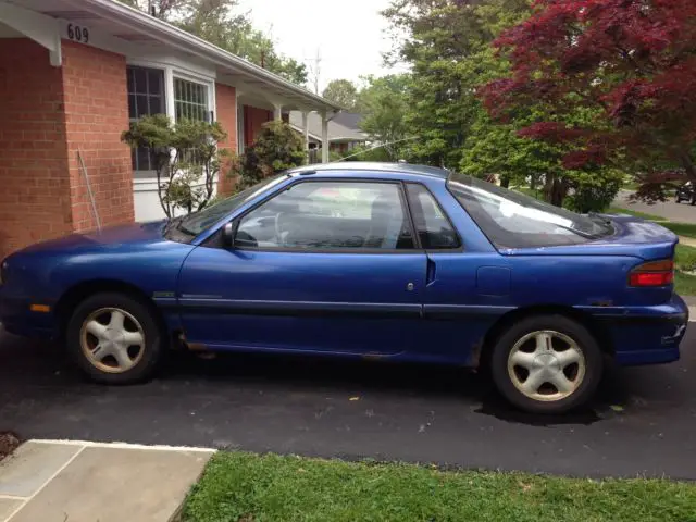 1990 isuzu impulse, handling by lotus