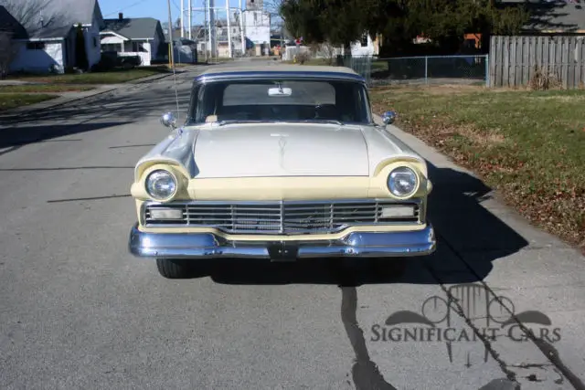 1957 ford fairlane 500 sunliner - nicely restored!