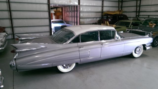 estate 1959 cadillac fleetwood original-one factory color repaint drive/restore