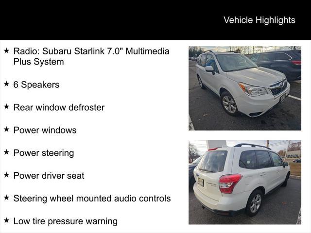 2016 subaru forester 2.5i premium